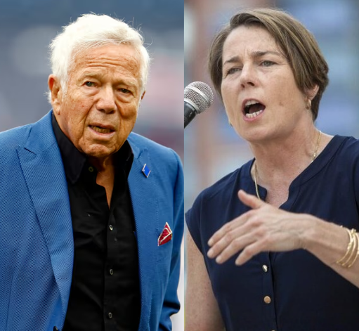 Just 12 Hours After Patriots Owner Robert Kraft Submits Request and Secures 25/32 Votes from NFL Teams to Relocate to New Hampshire – Governor Maura Healey Unexpectedly "Lays Down the Trump Card"